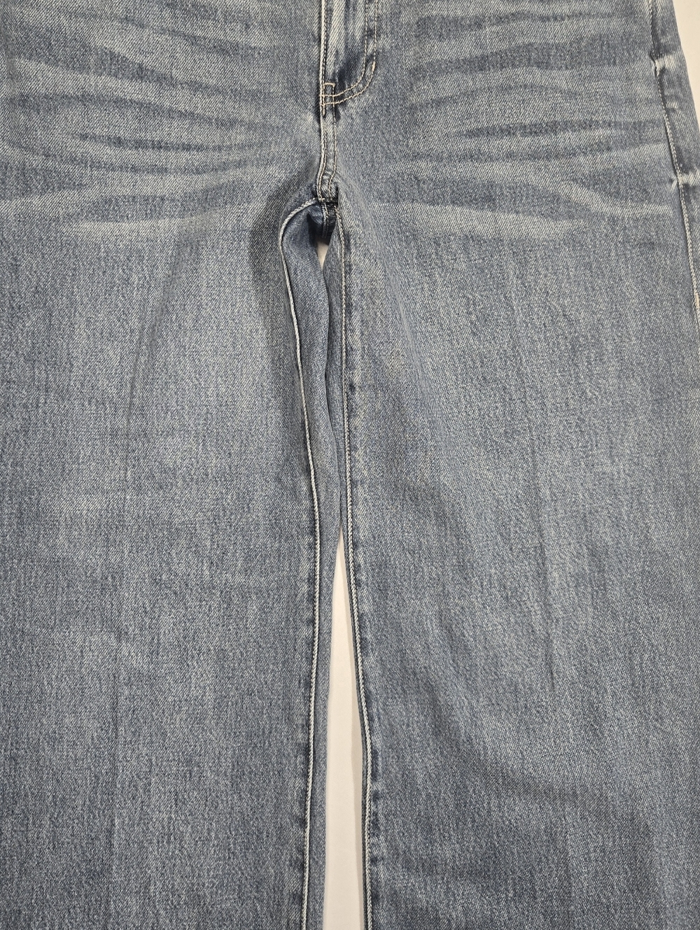 Cabi Wide Leg Jean Size 4 Ashbury Mid-rise Stretch Denim - Picture 4 of 13